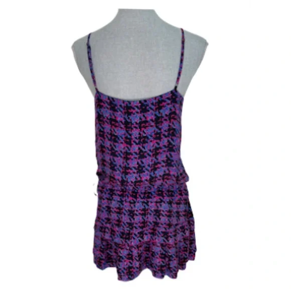 DEREK LAM 10 CROSBY ~ TIERED MINI-DRESS SIZE 8 - Picture 3 of 9